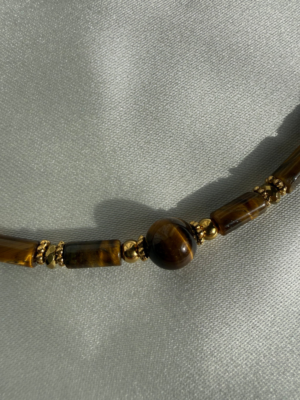 Kaplan Gözü Kolye Choker