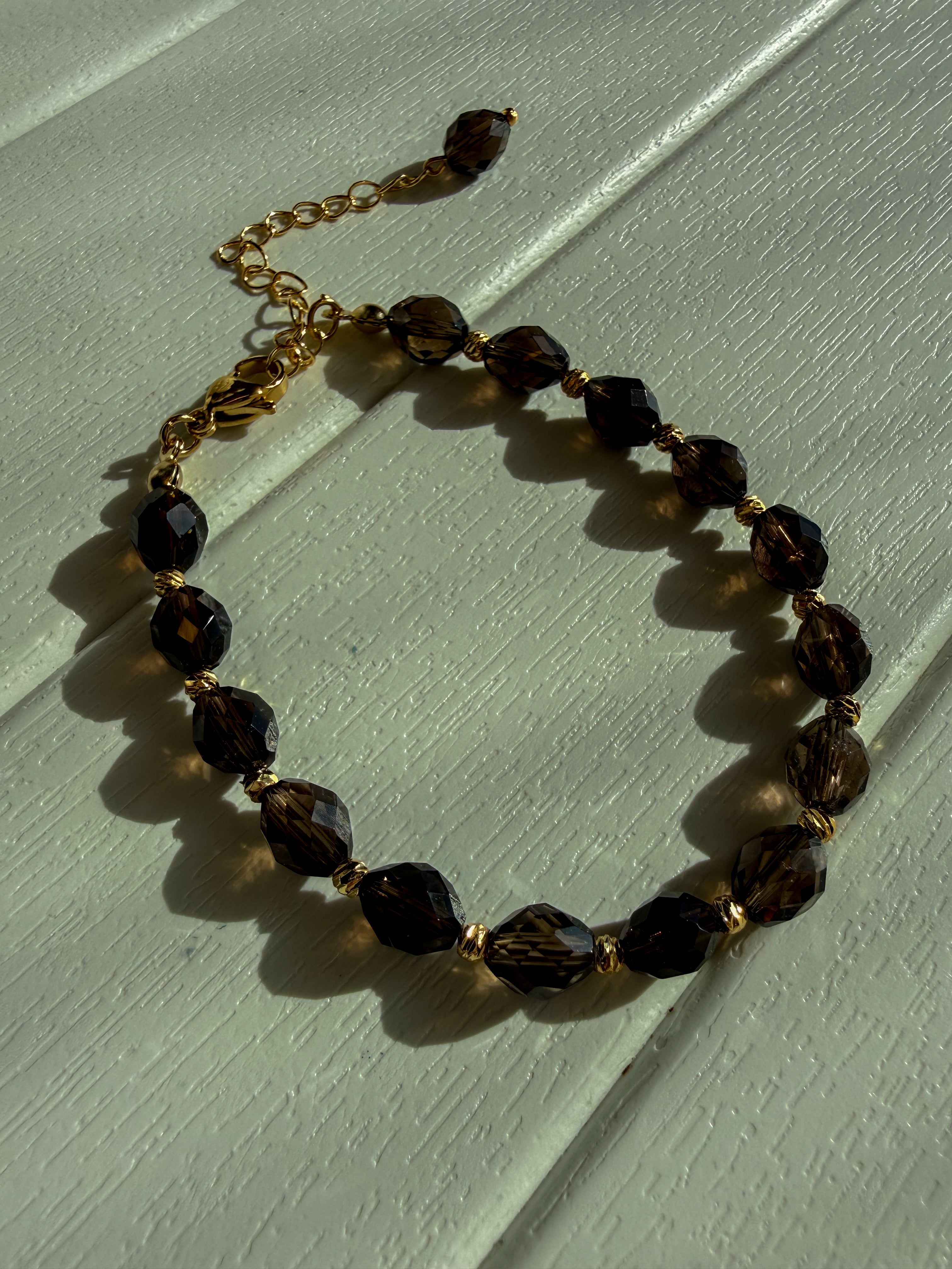 Dumanlı kuvars Kadın Bileklik