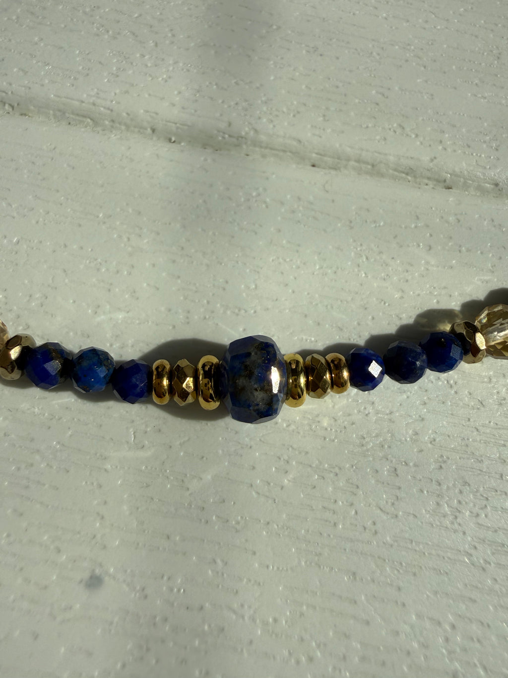 Lapis Lazuli-Sitrin kolye