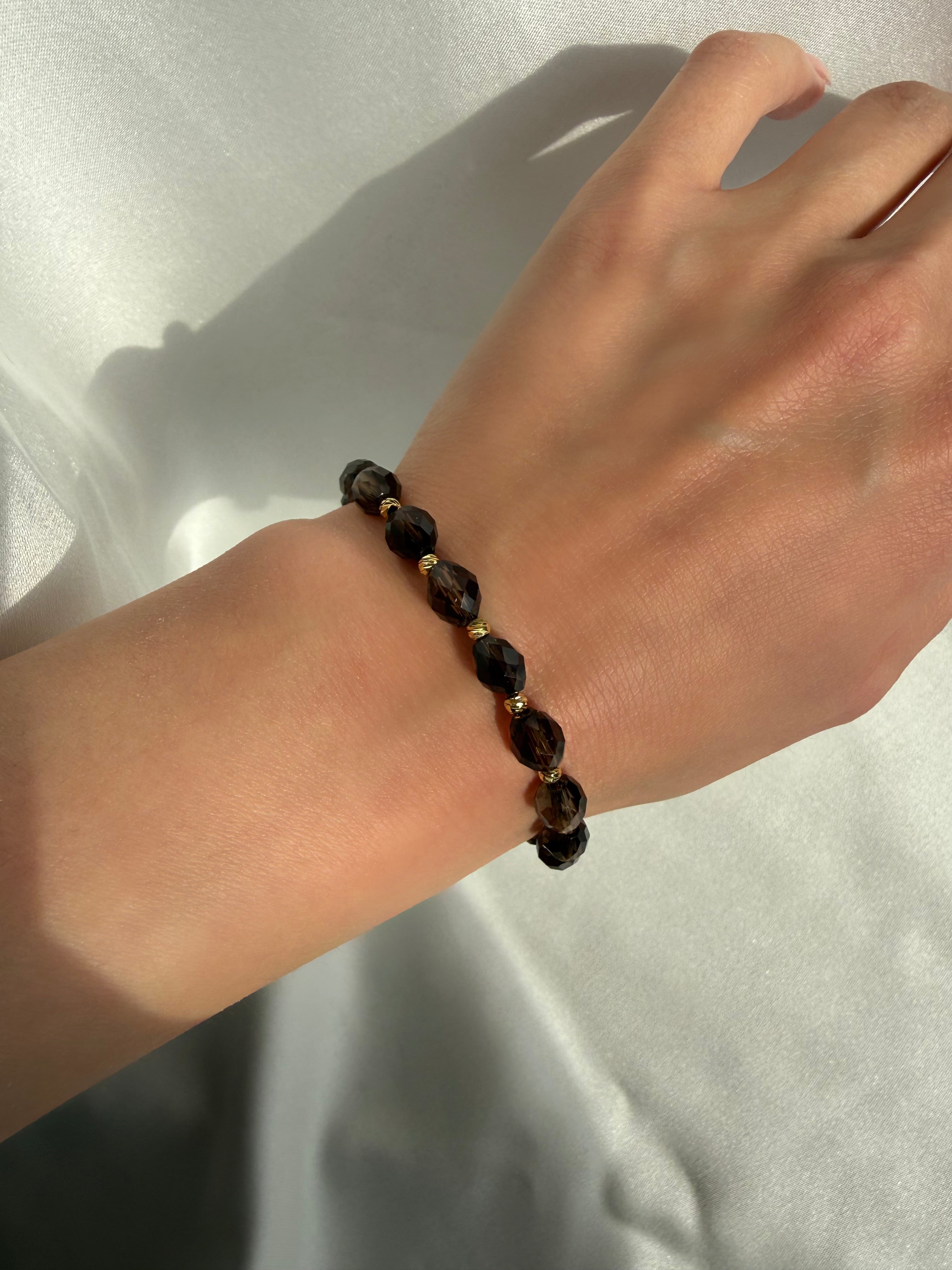 Dumanlı kuvars Kadın Bileklik