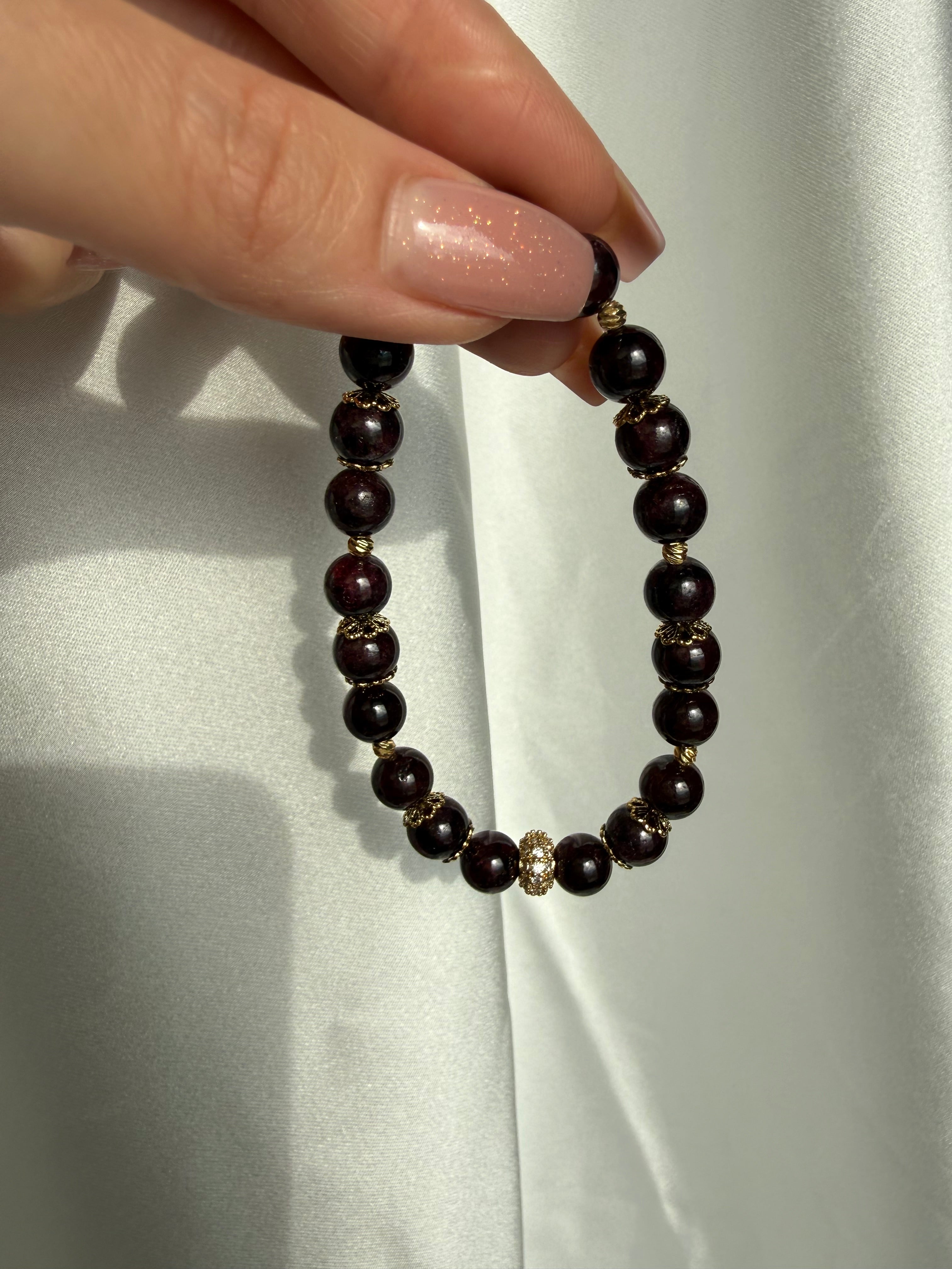 Garnet Taşı Bileklik