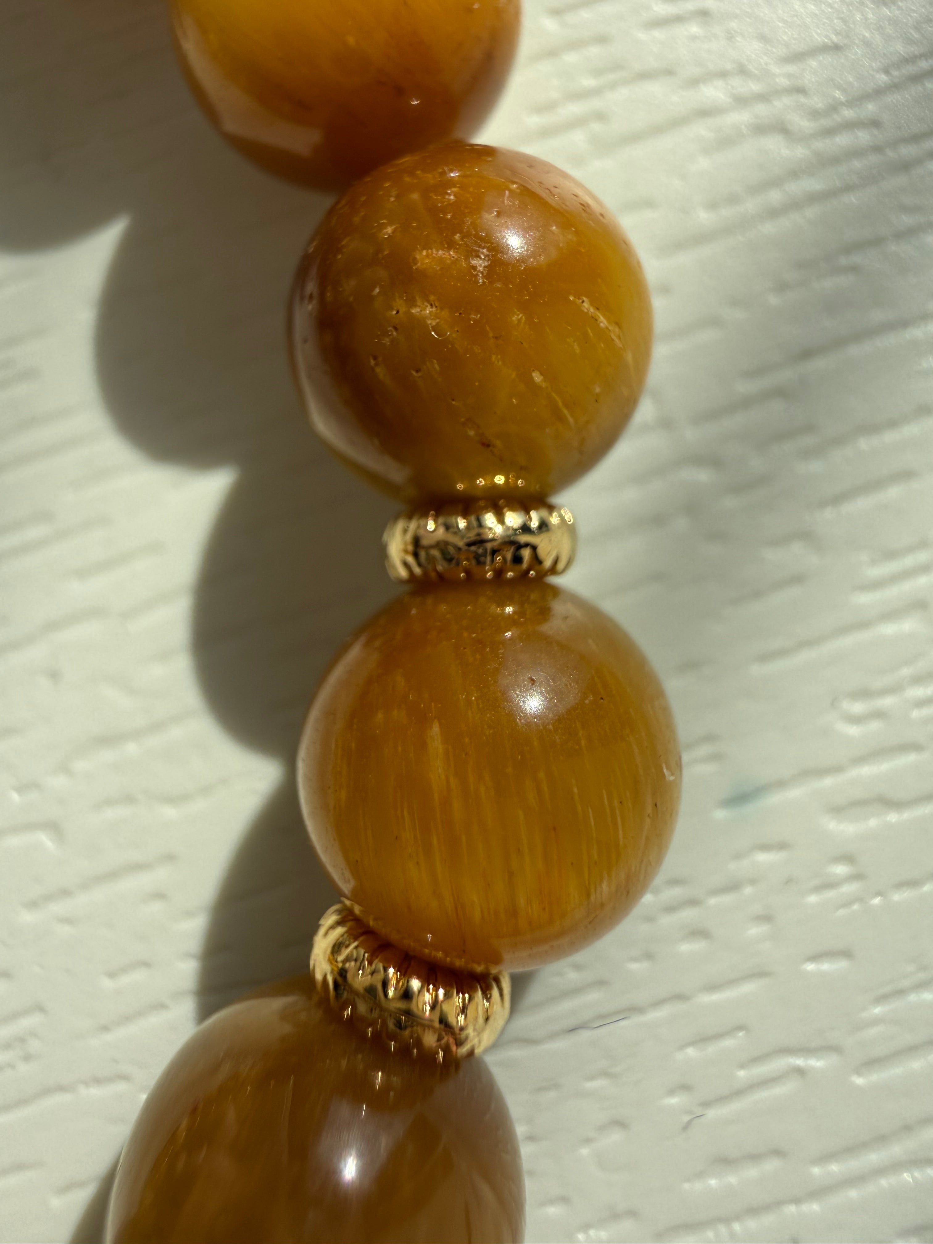 Kaplan Gözü Lastikli Bileklik