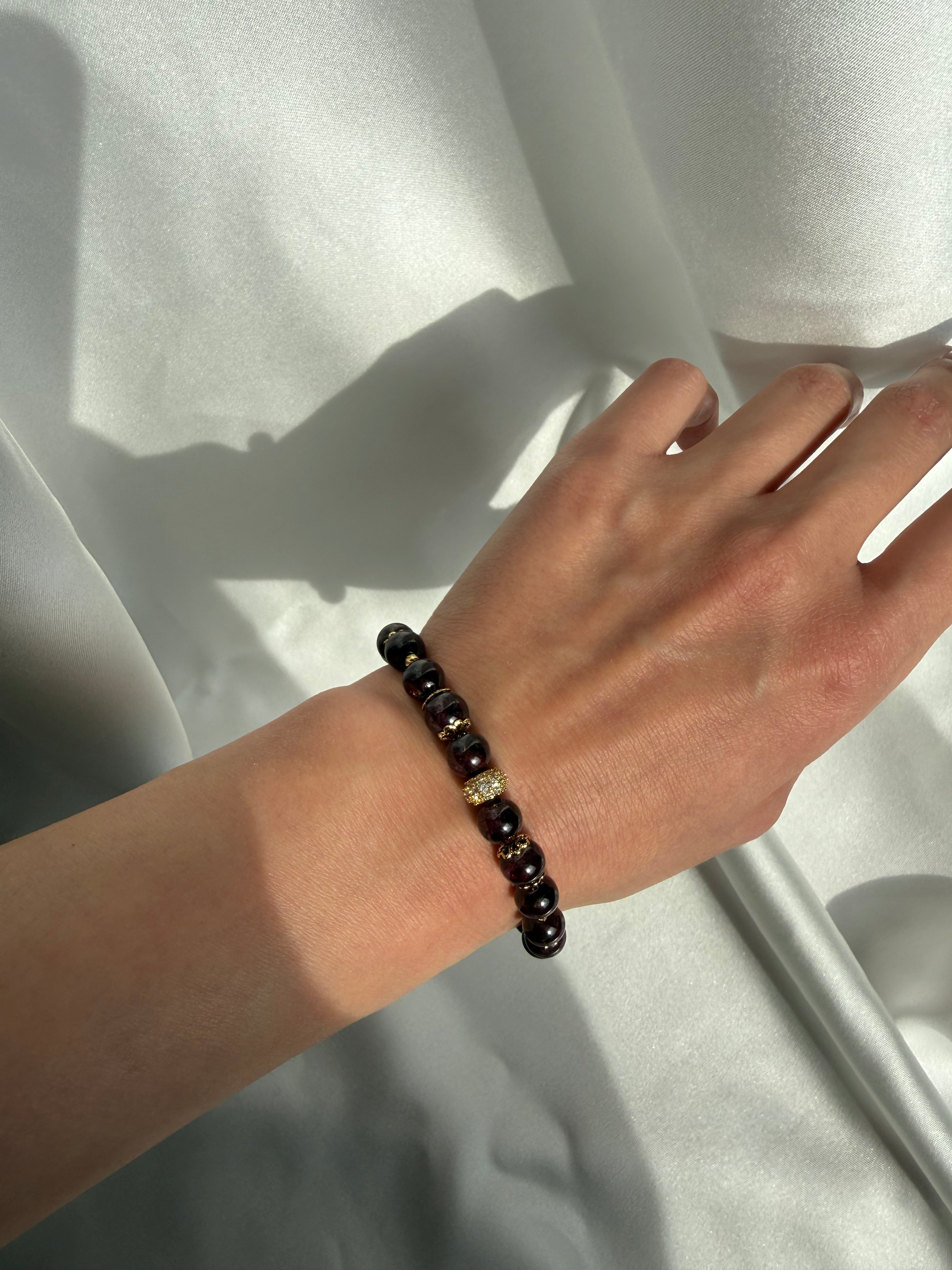 Garnet Taşı Bileklik