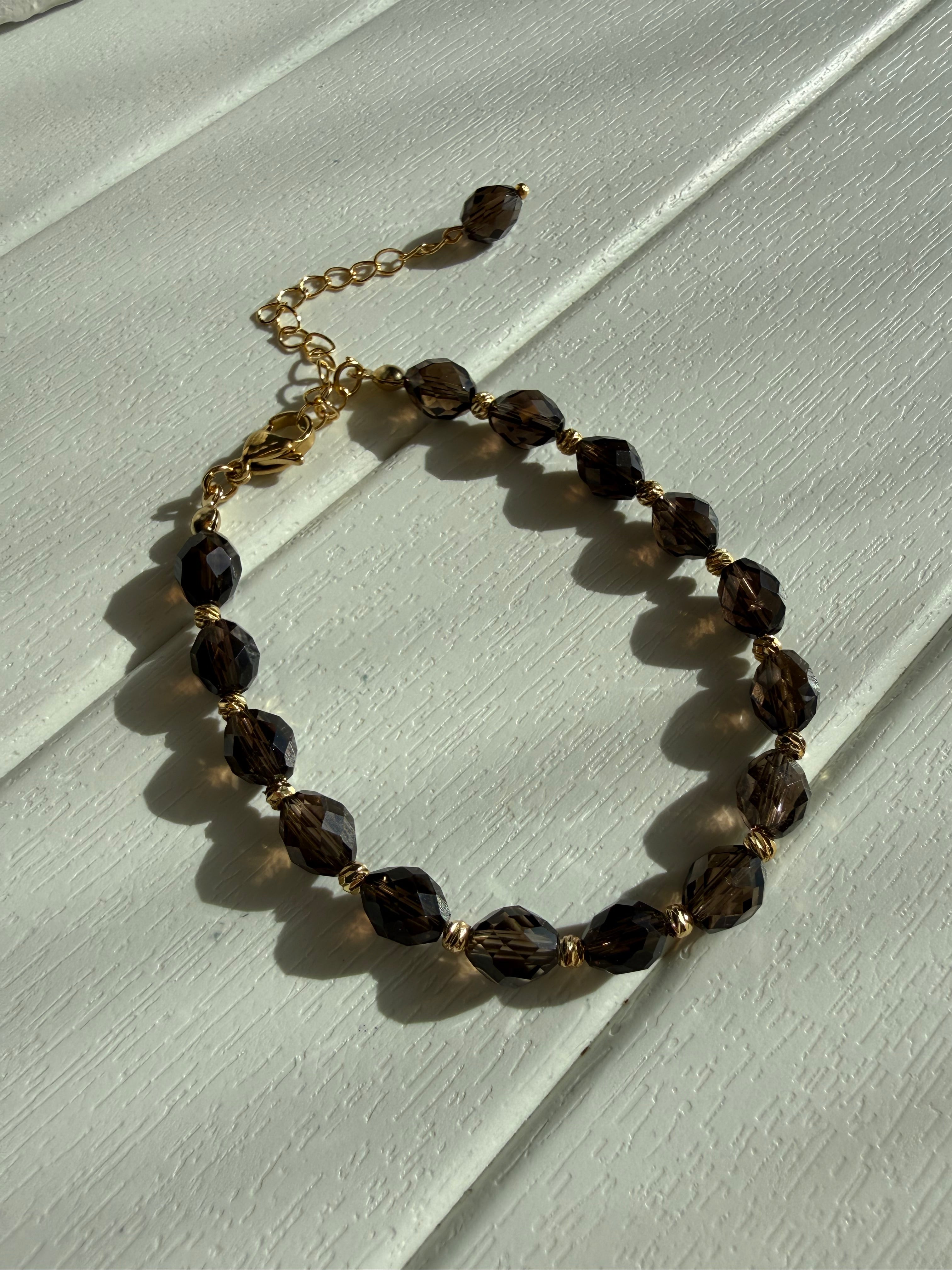 Dumanlı kuvars Kadın Bileklik