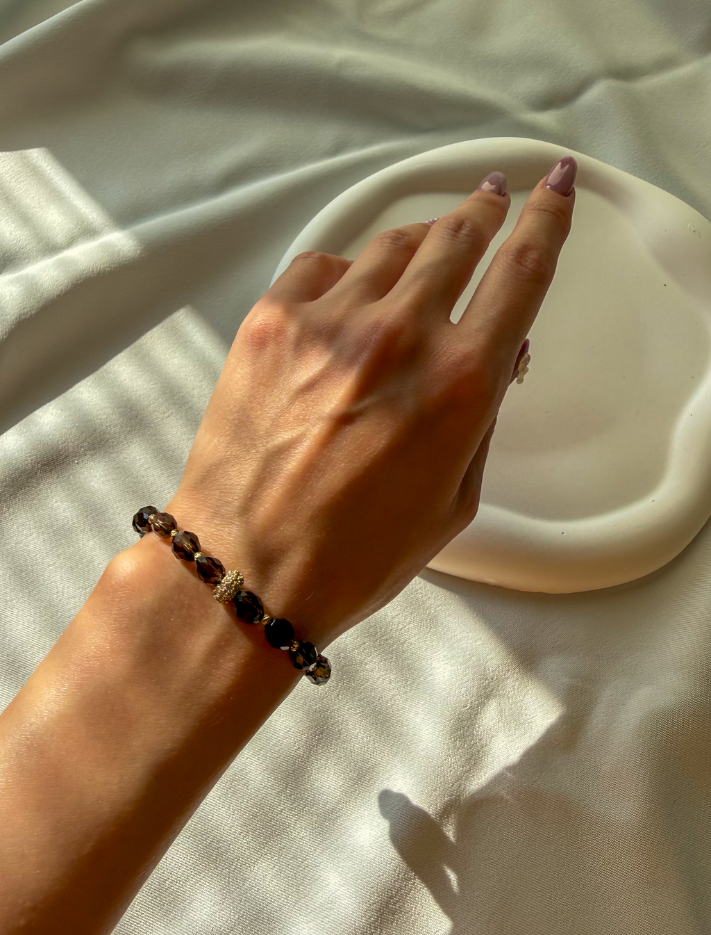 Dumanlı Kuvars Bileklik