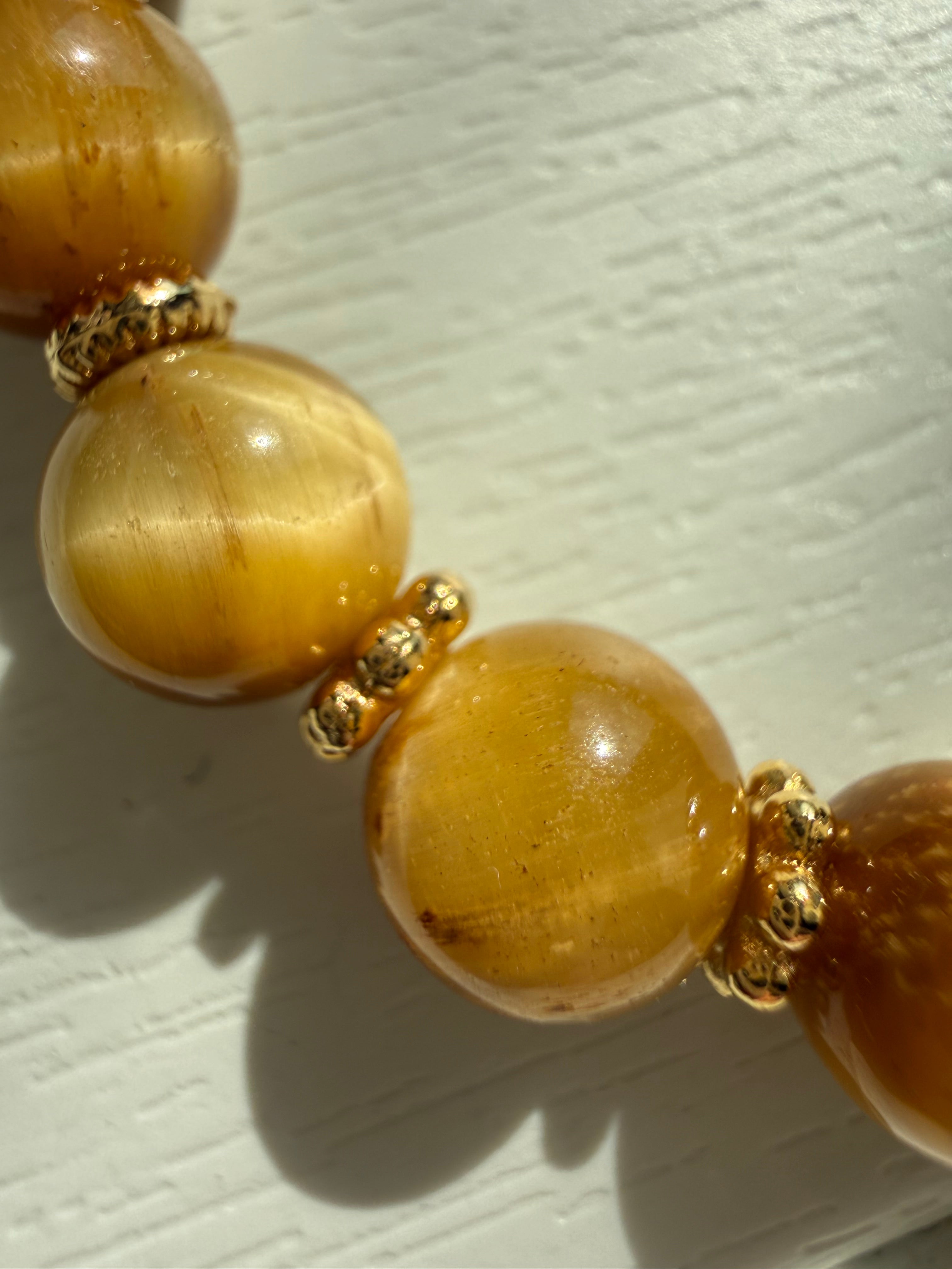 Kaplan Gözü Lastikli Bileklik