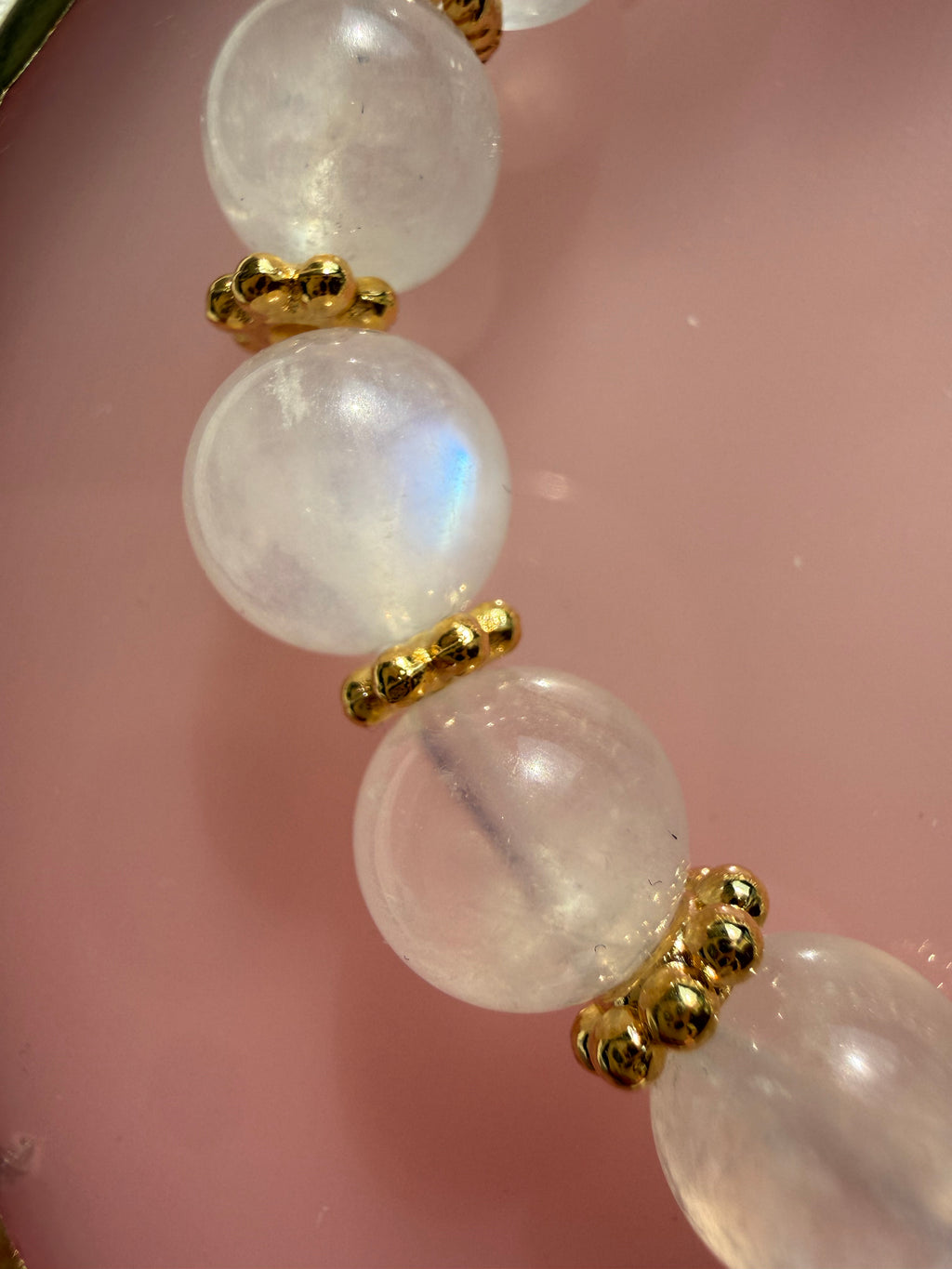 Ay Taşı Lastikli Bileklik