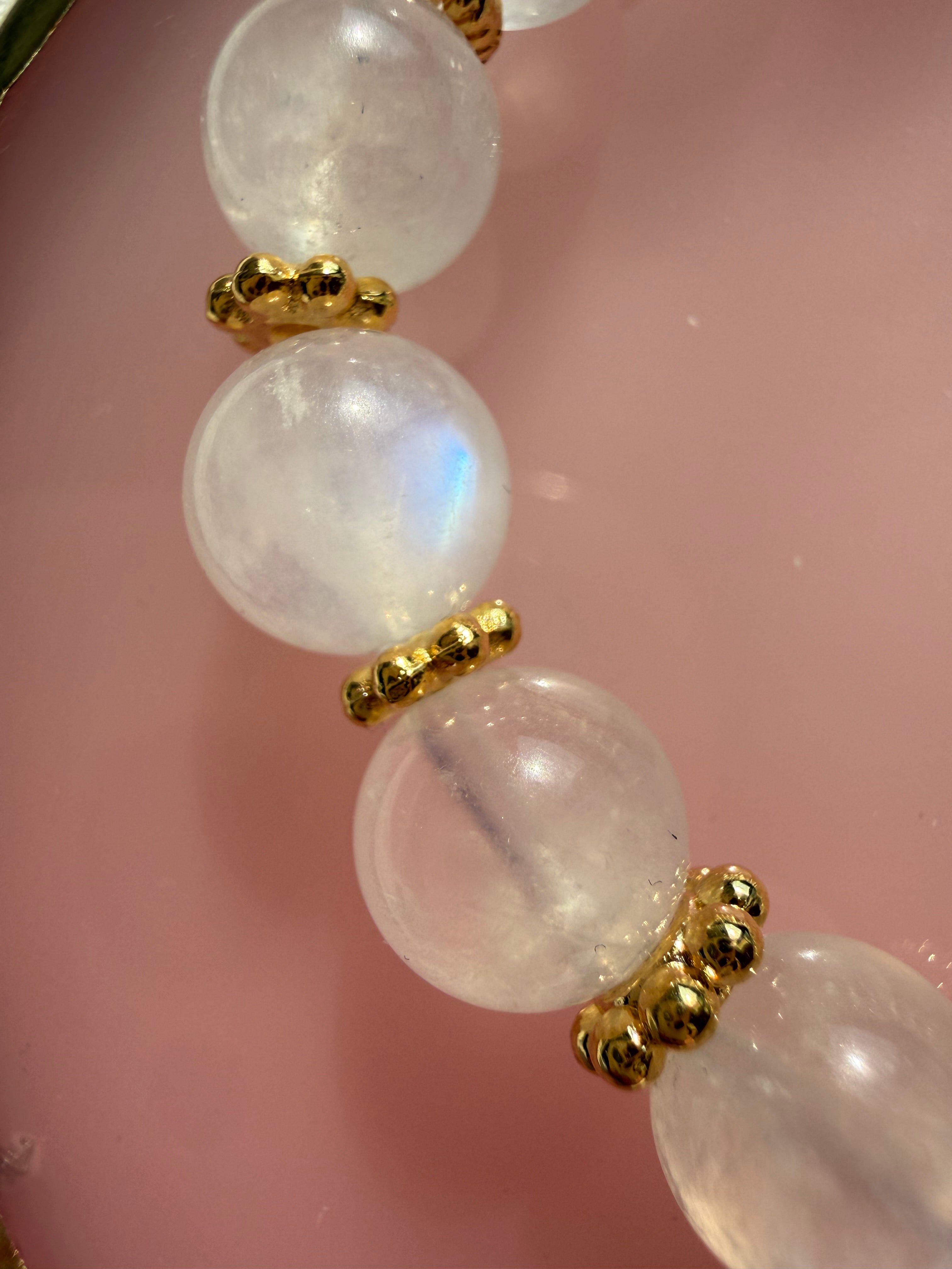 Ay Taşı Lastikli Bileklik