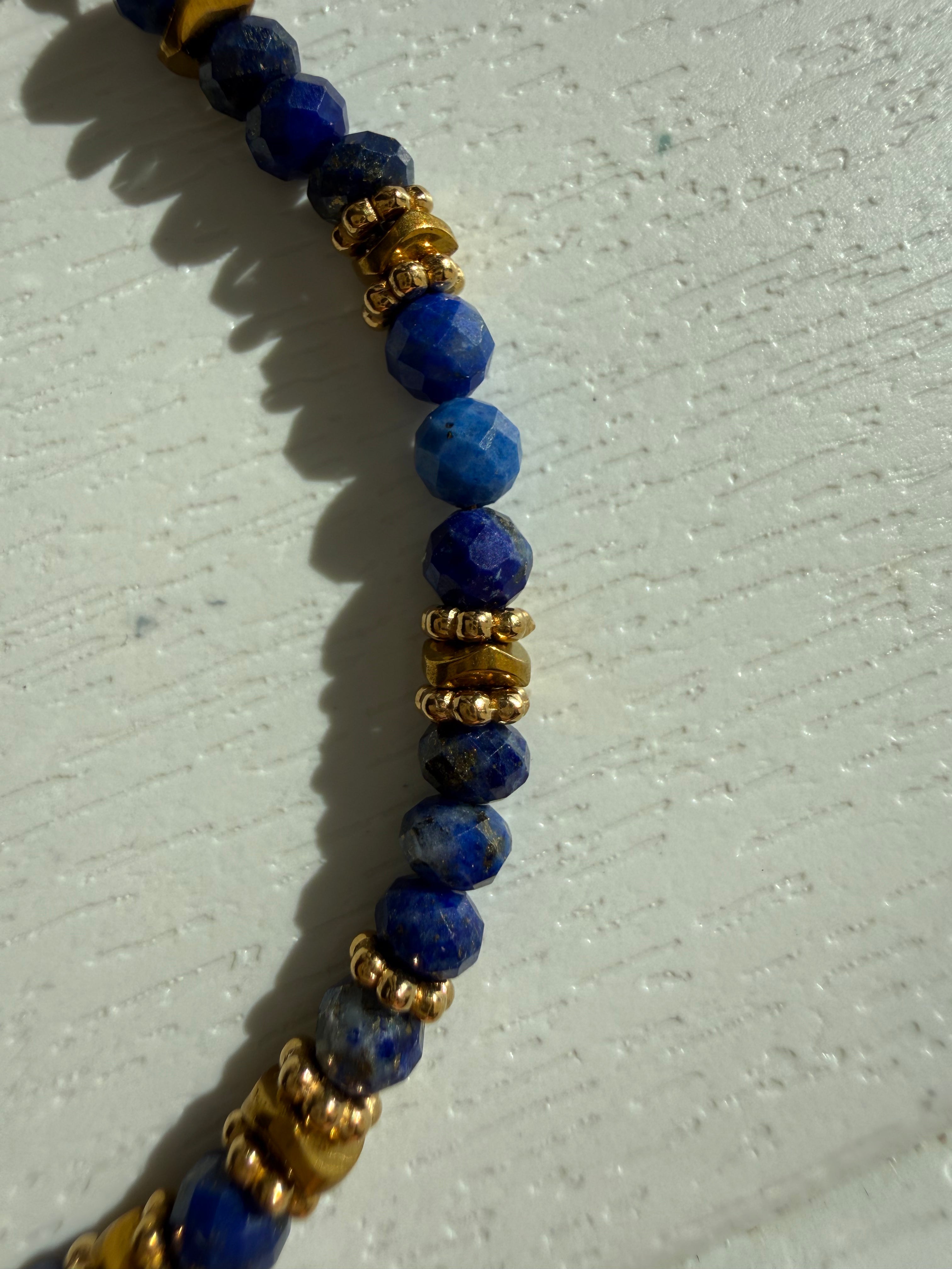 Lapis Lazuli ve Sitrin Bileklik